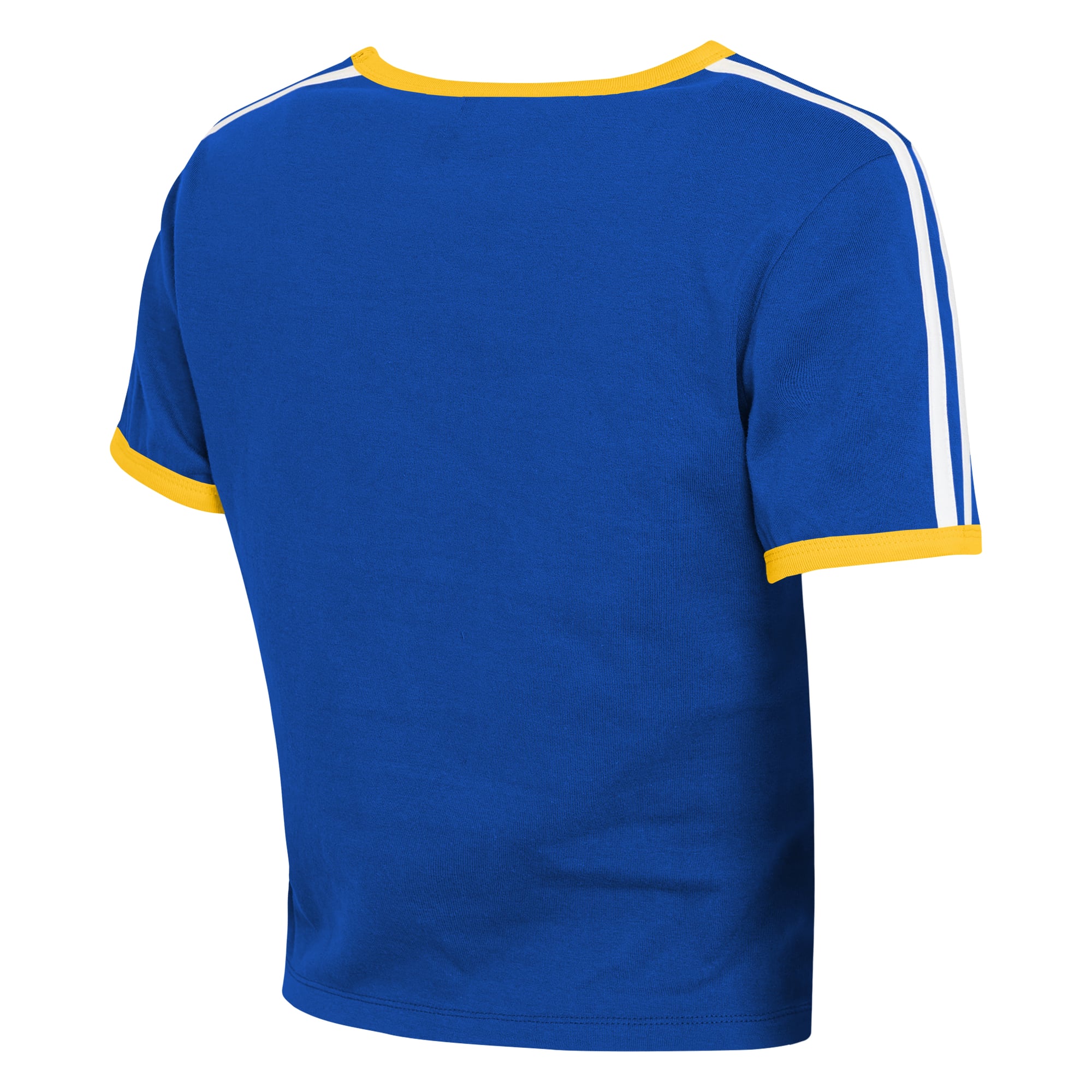 T-shirt court rétro à manches courtes pour femme WEAR by Erin Andrews Royal Milwaukee Brewers