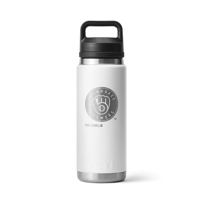 Milwaukee Brewers YETI 26oz. Rambler Chug Water Bottle