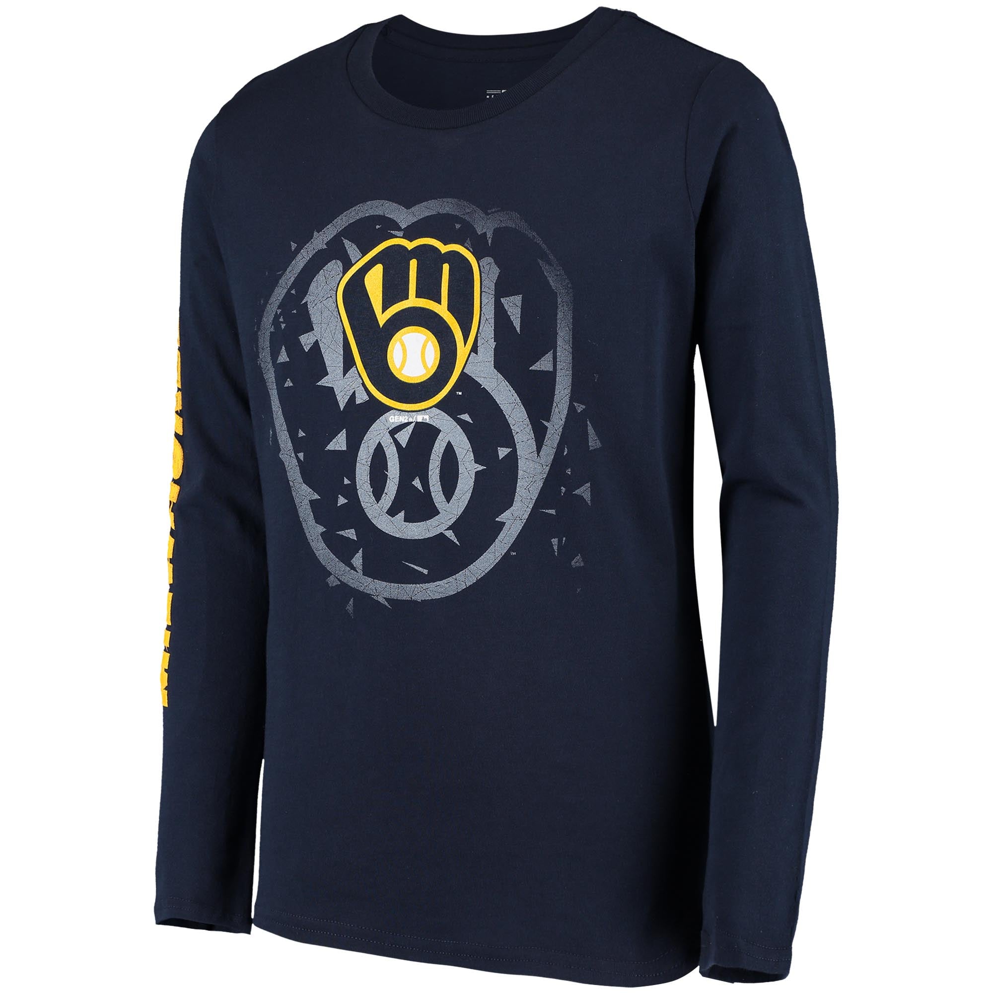milwaukee brewers long sleeve shirts