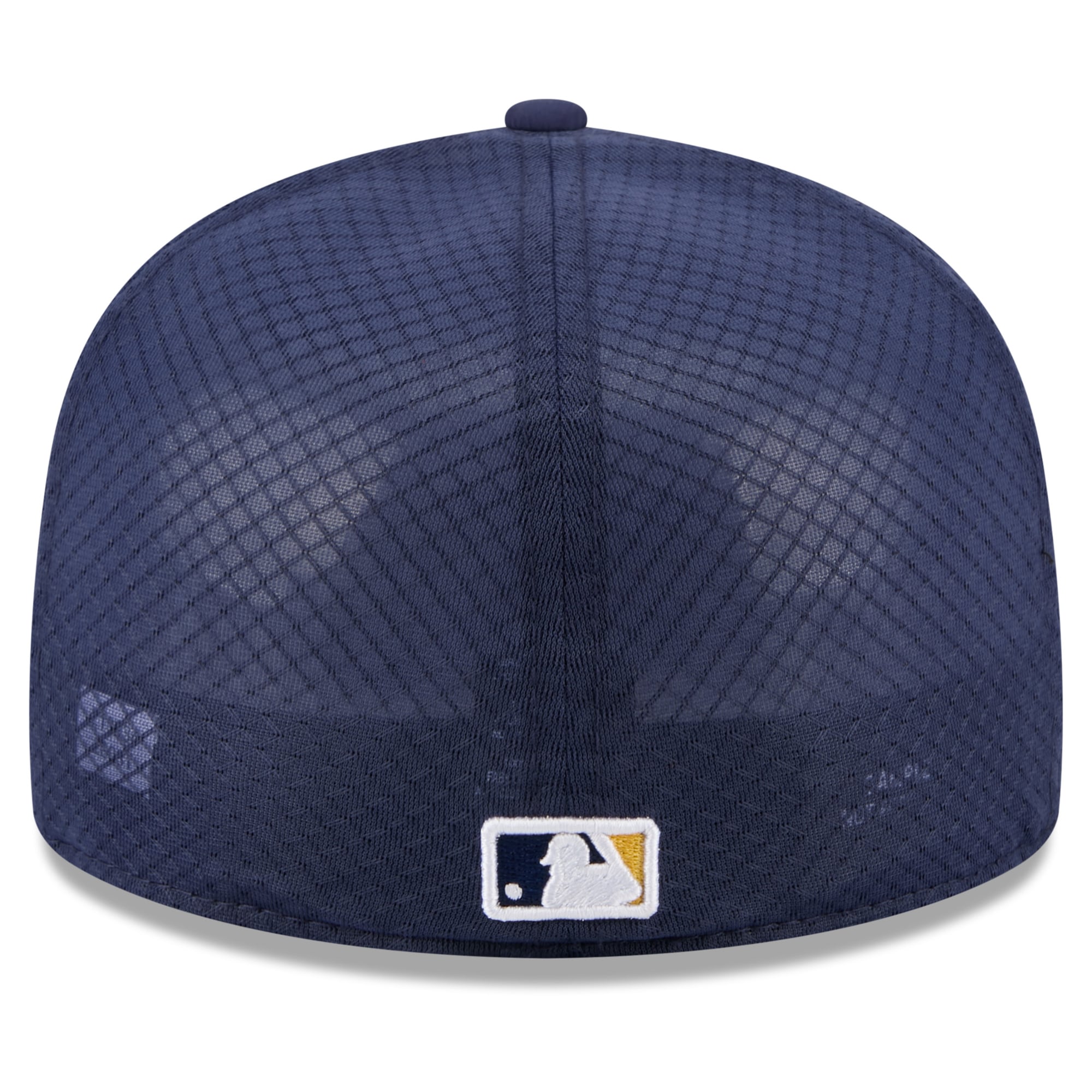 Youth New Era Navy Milwaukee Brewers Batting Practice 59FIFTY Fitted Hat