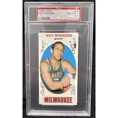 1969-70 Topps #38 Guy Rodgers PSA 8.5