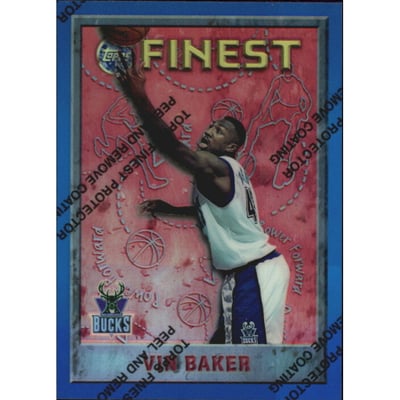 1995-96 Finest Refractors #20 Vin Baker