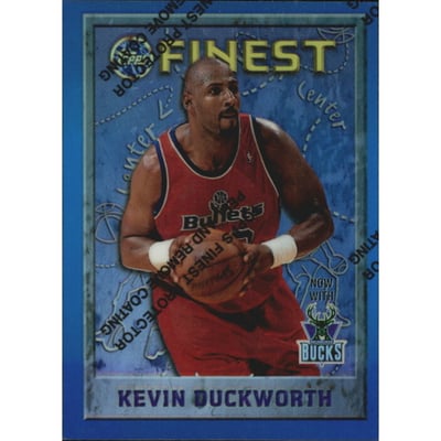1995-96 Finest Refractors #23 Kevin Duckworth