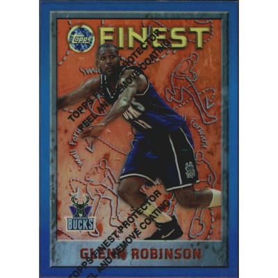 1995-96 Finest Refractors #50 Glenn Robinson