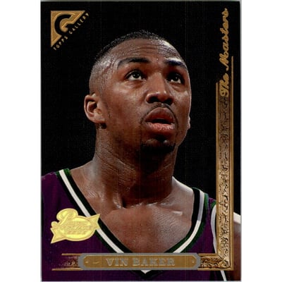 1995-96 Topps Gallery Player's Private Issue #7 Vin Baker