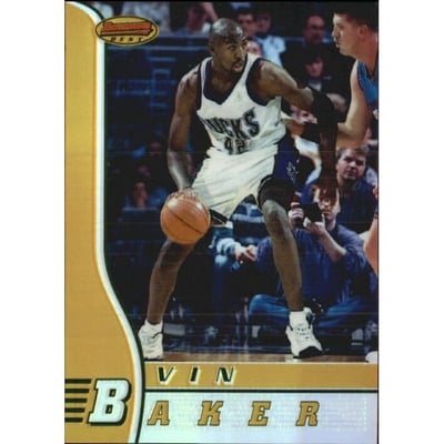 1996-97 Bowman's Best Refractors #9 Vin Baker