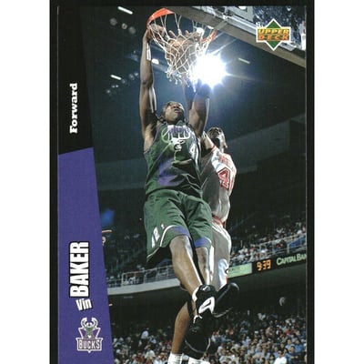 1996-97 Upper Deck Folz Minis #21 Vin Baker