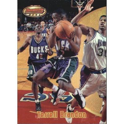 1997-98 Bowman's Best Refractors #25 Terrell Brandon