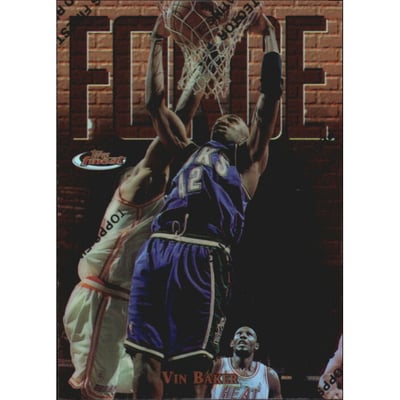 1997-98 Finest Refractors #45 Vin Baker B