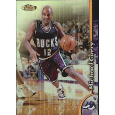 1998-99 Finest No Protectors Refractors #108 Michael Curry