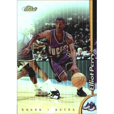 1998-99 Finest No Protectors Refractors #202 Elliot Perry