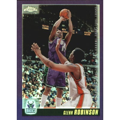 2000-01 Topps Chrome Refractors #142 Glenn Robinson