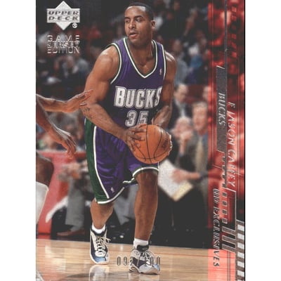 2000-01 Upper Deck Silver #317 Jason Caffey