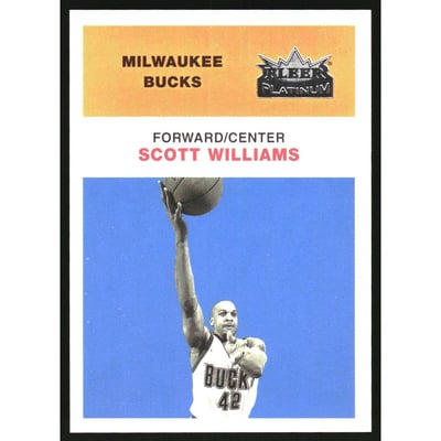 2001-02 Fleer Platinum Anniversary Edition #146 Scott Williams