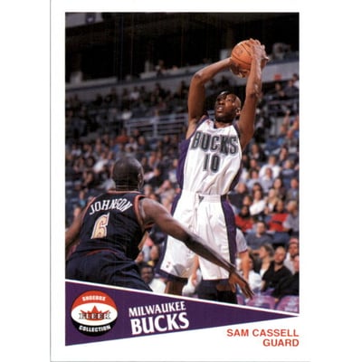 2001-02 Fleer Shoebox Footprints #77 Sam Cassell