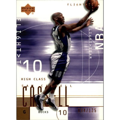 2001-02 Upper Deck Flight Team Copper #50 Sam Cassell