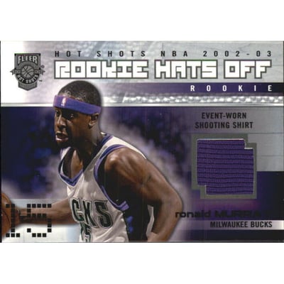 2002-03 Fleer Hot Shots #191 Ronald Murray/350 RC