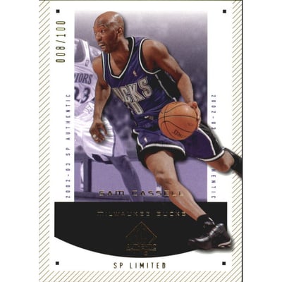 2002-03 SP Authentic Limited #47 Sam Cassell