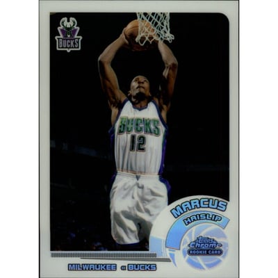 2002-03 Topps Chrome Refractors White Border #137 Marcus Haislip