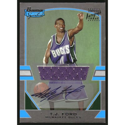 2003-04 Bowman Signature Edition Silver #81 T.J. Ford