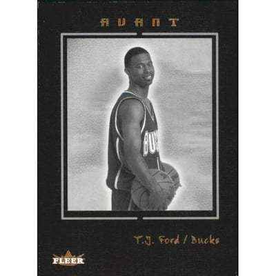 2003-04 Fleer Avant Black and White #72 T.J. Ford