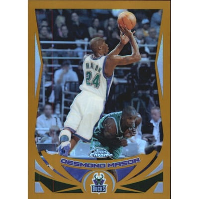 2004-05 Topps Chrome Refractors Gold #64 Desmond Mason