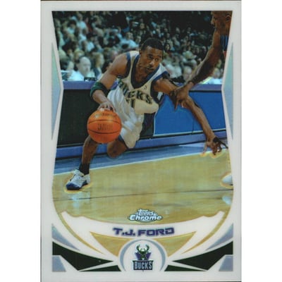 2004-05 Topps Chrome Refractors #46 T.J. Ford