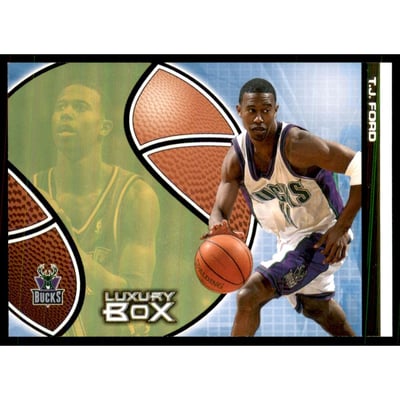 2004-05 Topps Luxury Box 25 #63 T.J. Ford
