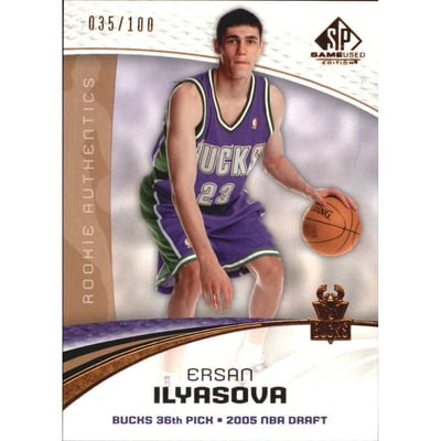2005-06 SP Game Used 100 #125 Ersan Ilyasova