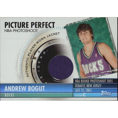 2005-06 Topps Big Game Picture Perfect Relics #ABO2 Andrew Bogut Jacket