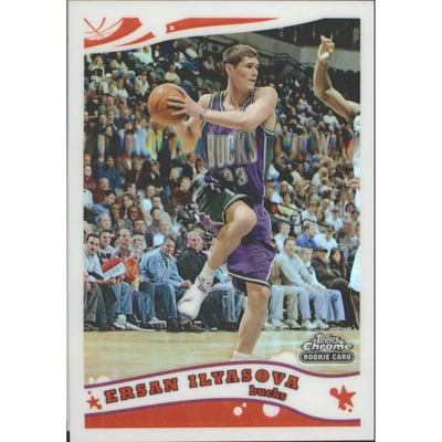2005-06 Topps Chrome Refractors #180 David Lee