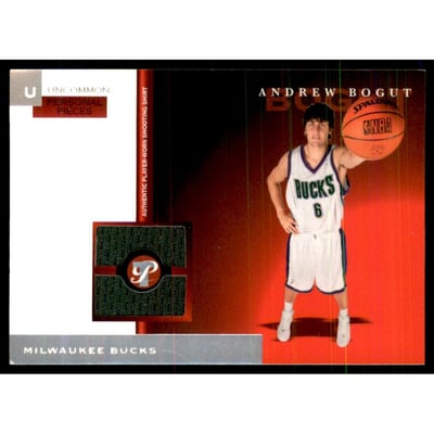 2005-06 Topps Pristine Personal Pieces #UAB Andrew Bogut Shirt U