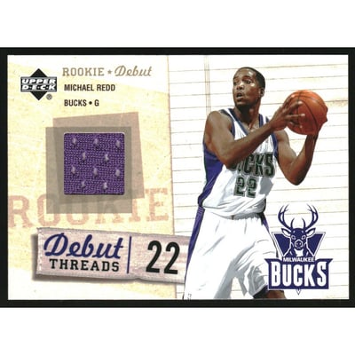 2005-06 Upper Deck Rookie Debut Threads #MR Michael Redd