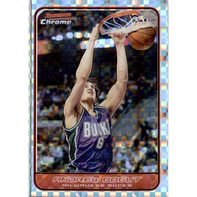 2006-07 Bowman Chrome X-Fractors #65 Andrew Bogut