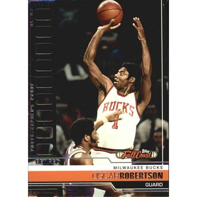 2006-07 Topps Full Court Photographer's Proof #91 Oscar Robertson