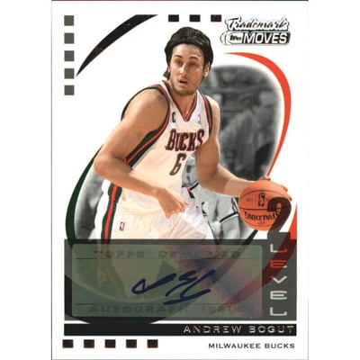 2006-07 Topps Trademark Moves Autographs #80 Andrew Bogut/149