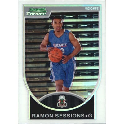 2007-08 Bowman Chrome Refractors #118 Ramon Sessions