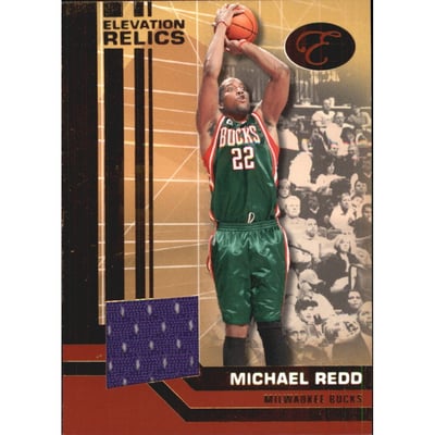 2007-08 Bowman Elevation Relics Red #MR Michael Redd