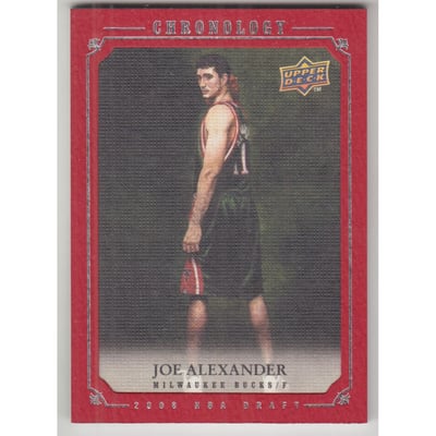 2007-08 Chronology Rookie Redemptions Silver #258 Joe Alexander