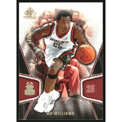 2007-08 SP Game Used Gold #51 Mo Williams