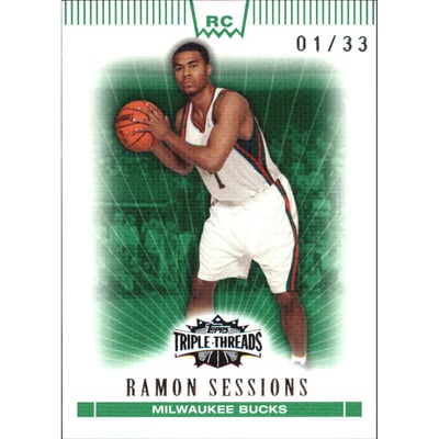 2007-08 Topps Triple Threads Emerald #123 Ramon Sessions