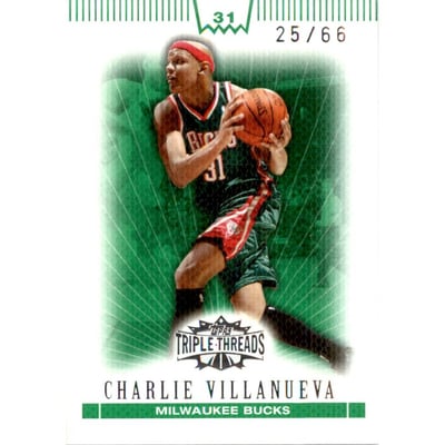 2007-08 Topps Triple Threads Emerald #46 Charlie Villanueva
