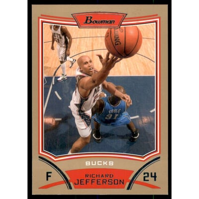 2008-09 Bowman Gold #11 Richard Jefferson