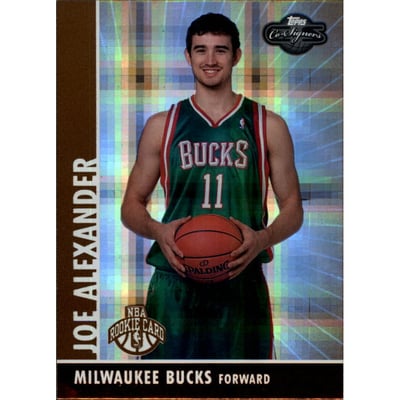 2008-09 Topps Co-Signers Hyper Bronze #108 Joe Alexander