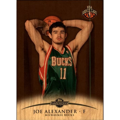 2008-09 Topps Hardwood Mahogany #108 Joe Alexander Shooting
