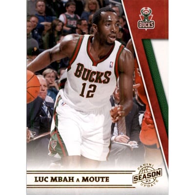 2010-11 Panini Season Update Gold #67 Luc Mbah a Moute
