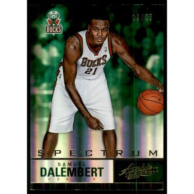 2012-13 Absolute Spectrum Gold #73 Samuel Dalembert