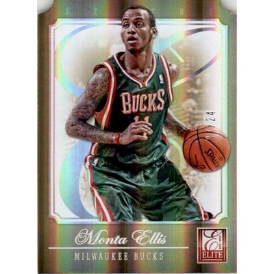 2012-13 Elite Status Gold #118 Monta Ellis