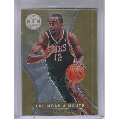 2012-13 Totally Certified Gold #141 Luc Mbah a Moute