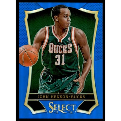 2013-14 Select Prizms Blue #70 John Henson
